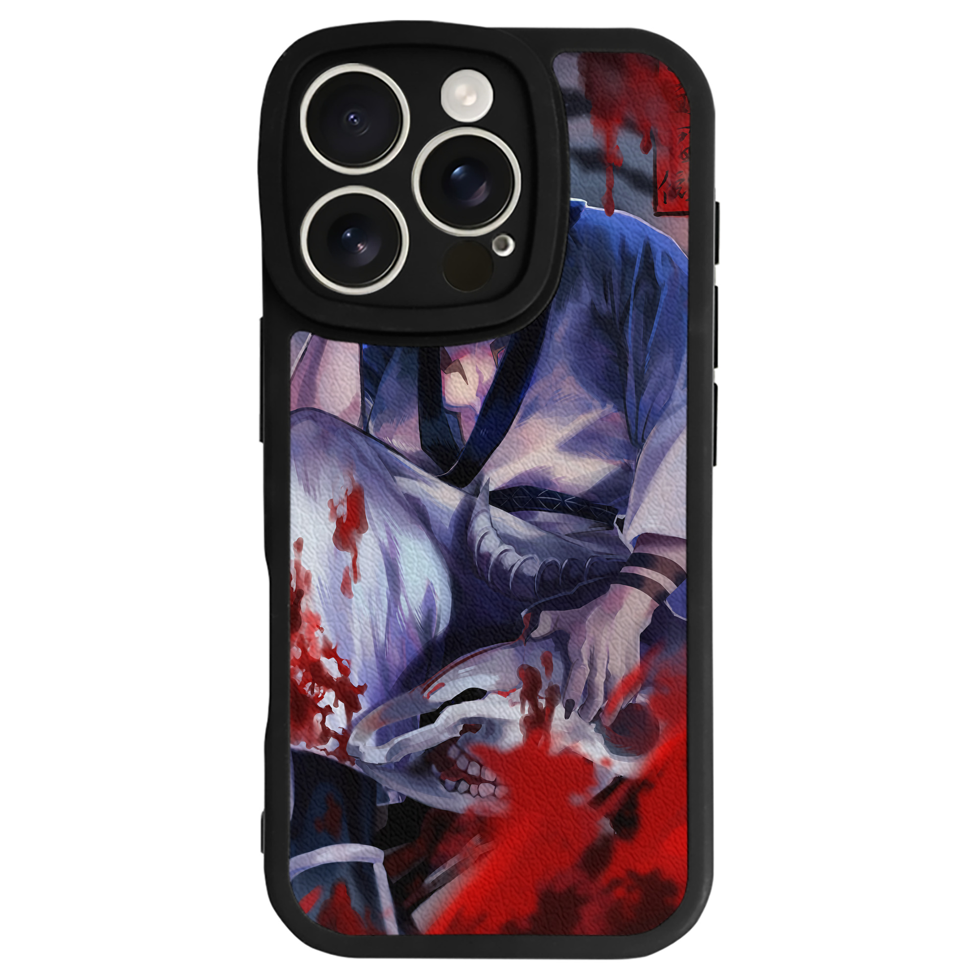 （画像用） 呪術廻戦 Jujutsu Kaisen 【iPhone 16シリーズ対応】シリコンスマホケース（レザー調） 材質：シリコン